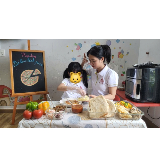 KHÓA HỌC “BẾP VUI V.I.P” CHO TRẺ ĐẶC BIỆT  TẠI KHAI TÂM PARC