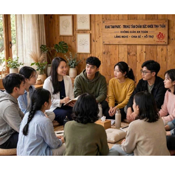 KHAI TAM PARC TÌM NGƯỜI ĐỒNG HÀNH  THAM GIA DỰ ÁN CHĂM SÓC SỨC KHỎE TINH THẦN