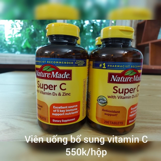 Viên uống Super C  Nature Made